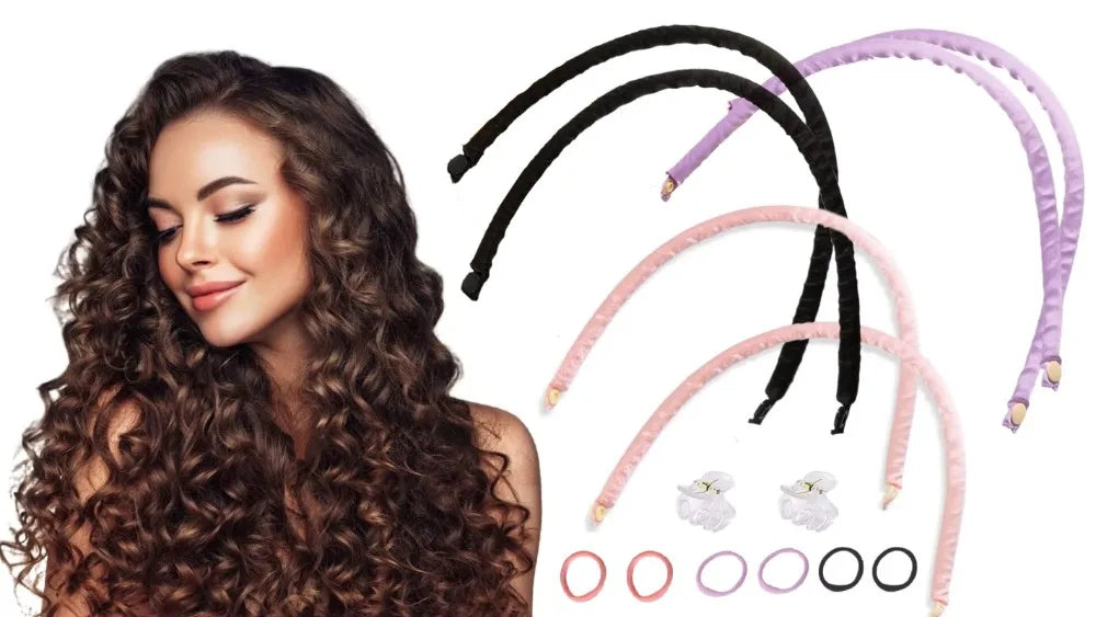 Heatless Hair Curlers